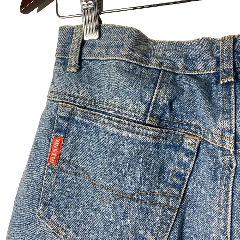 Vintage Gitano Emporio High Waist Denim Skirt 14 - Picture 5 of 7